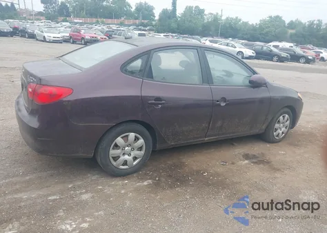 2008 Hyundai Elantra Gls/Se from USA, damaged, VIN KMHDU46DX8U582471